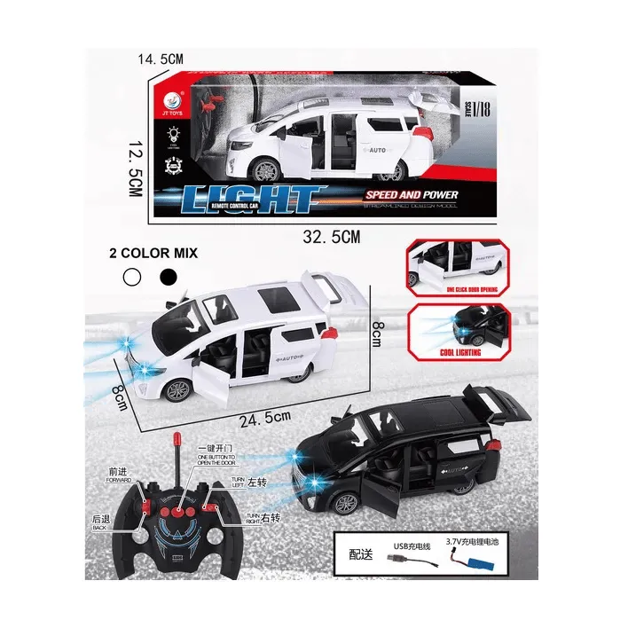 1:18 Scale 5-Function Remote Control Car