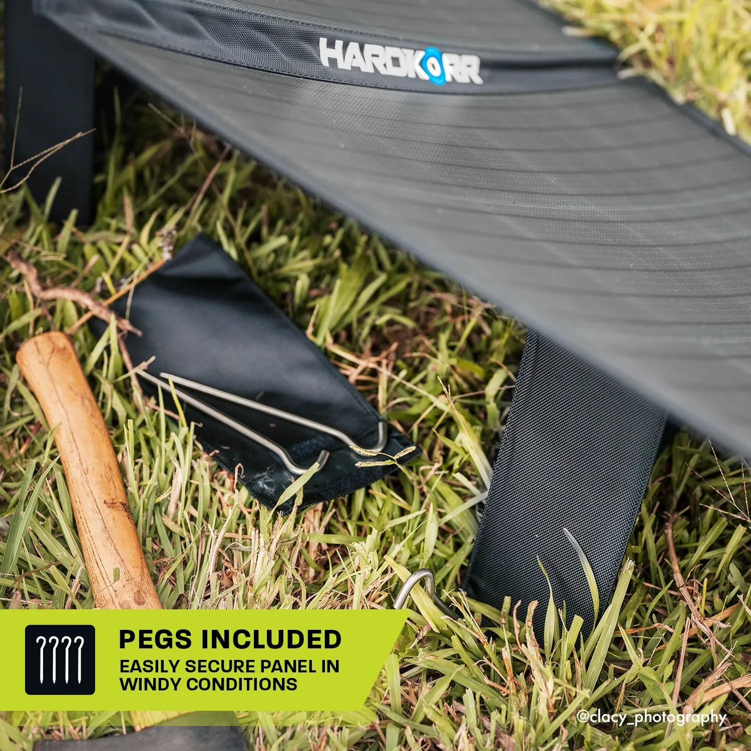 150w Heavy Duty Portable Solar Mat with 15A Smart Solar Regulator -  Hardkorr Australia