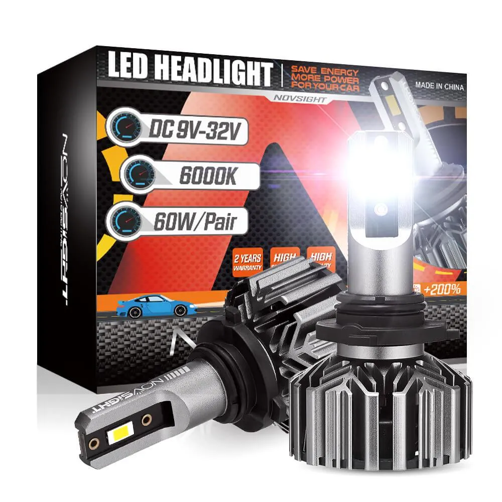 2002-2005 Ford Explorer LED Headlight Bulb 9005 9006 Combo LED Bulbs High and Low Beam Replacement Conversion Kit