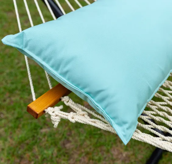 52" Long Hammock Pillow - Sunbrella® Canvas Glacier