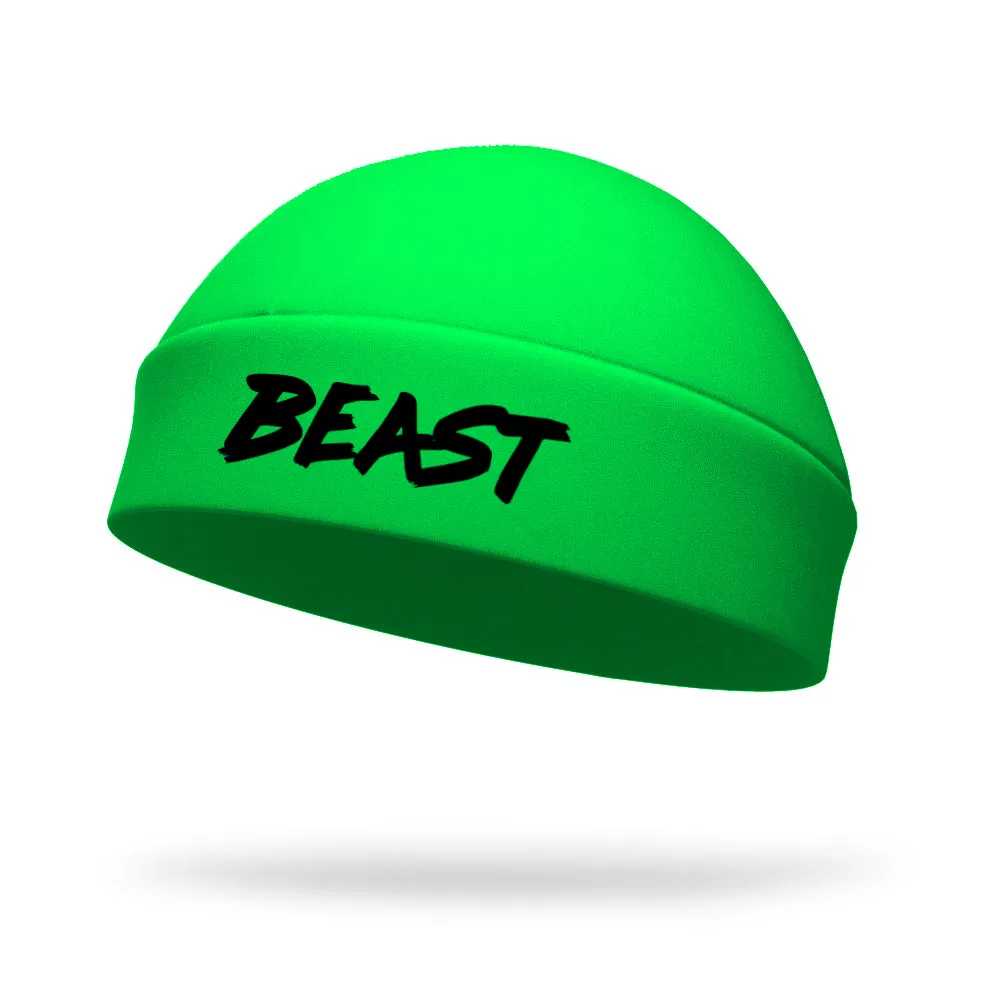 Beast Wicking Ponytail Hat - Black Logo