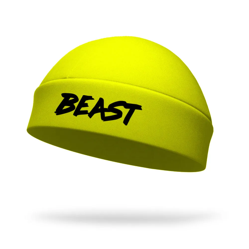 Beast Wicking Ponytail Hat - Black Logo