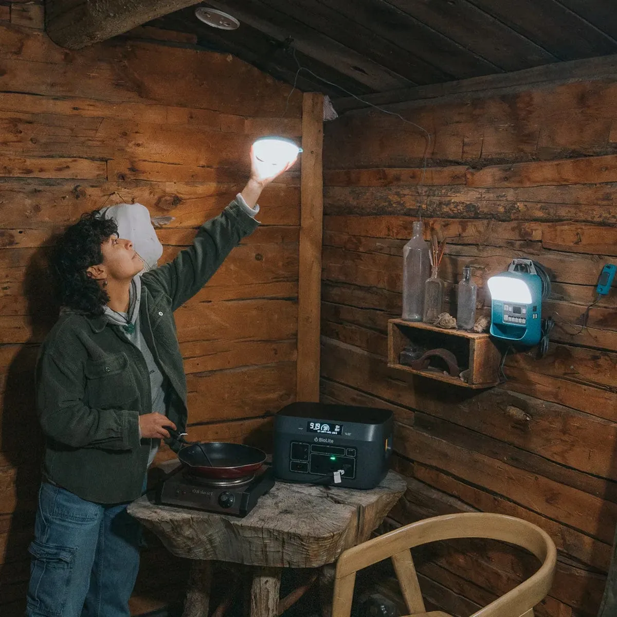 Biolite SolarHome 620  Solar-Powered Light, Charging & Radio