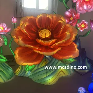 Blooming Flower Lantern Animatronic Lamp-LT0002