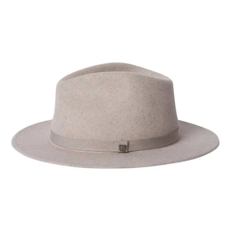 Brixton Messer Packable Fedora - Oatmeal