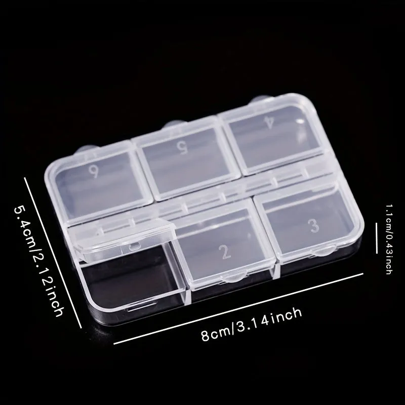 Clear Plastic Jewelry Storage Organize  Protect Valuables