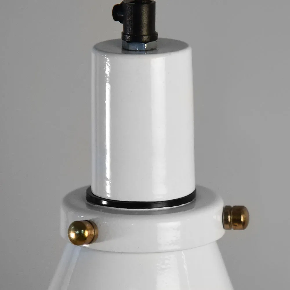 Clh153 White Christmas Cone Lamp