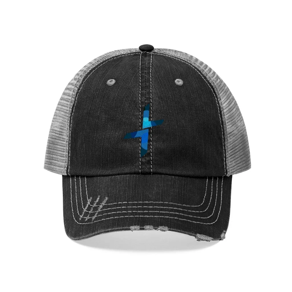 Cross Logo Unisex Trucker Hat