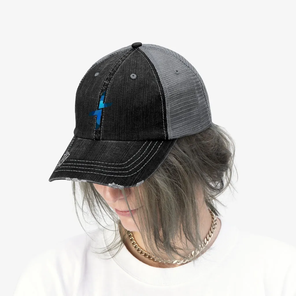 Cross Logo Unisex Trucker Hat