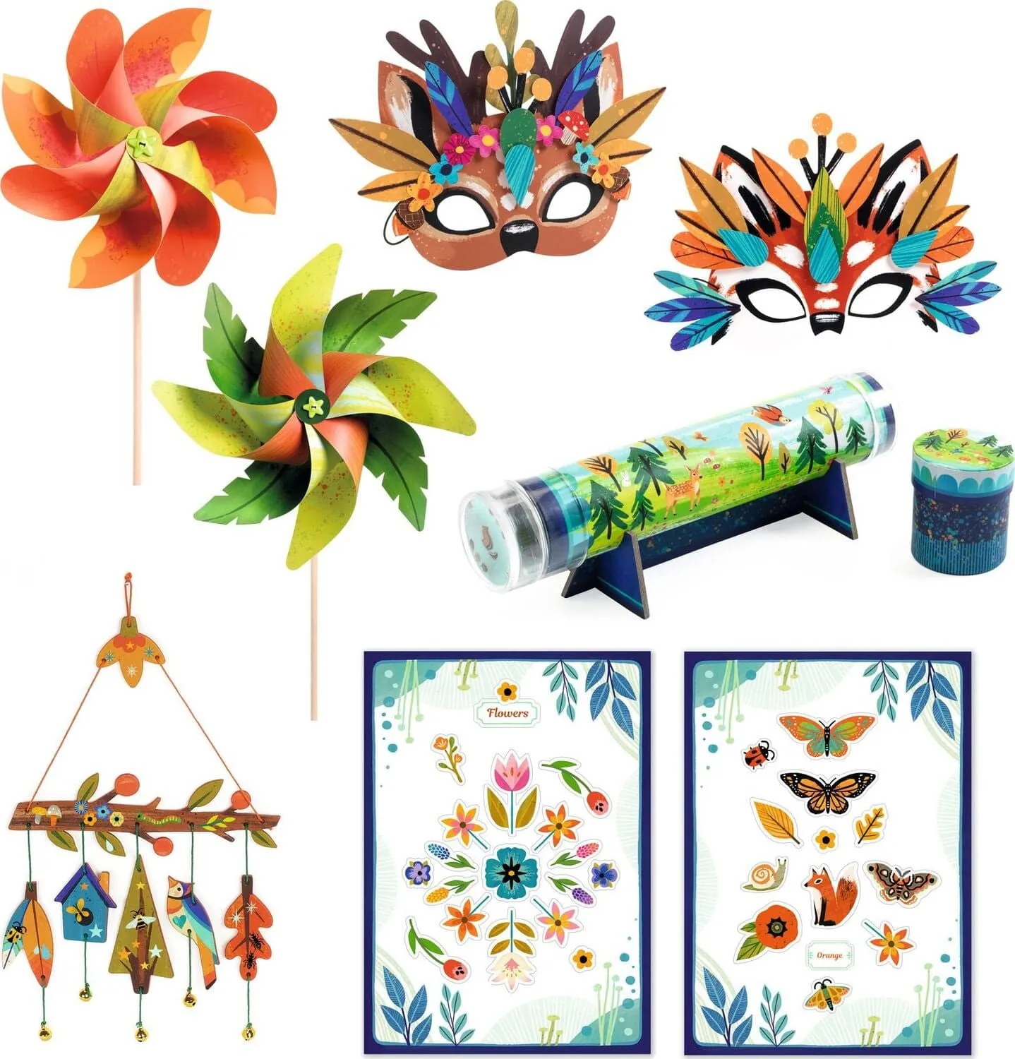 Djeco Nature Multi Activity Kit - Art Kits for Kids