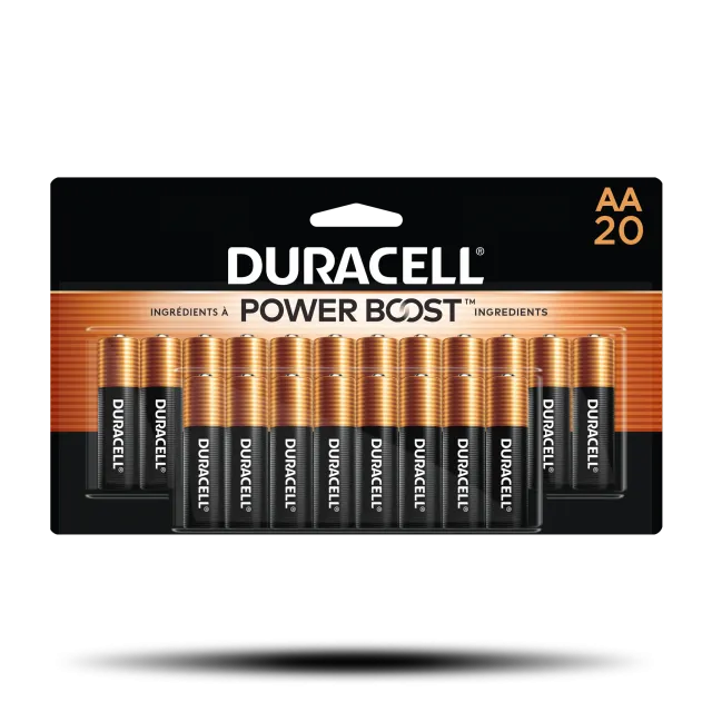 Duracell Coppertop AA Alkaline Batteries