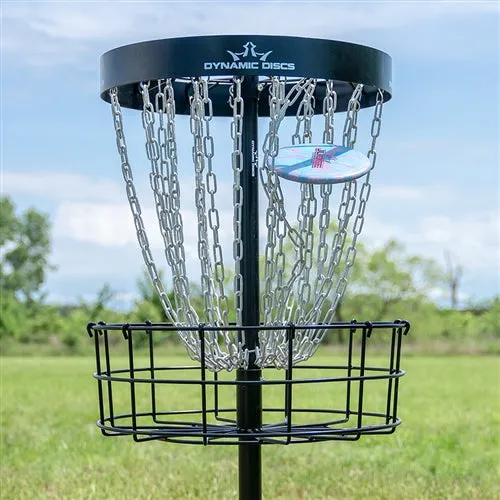 Dynamic Discs Recruit Portable Disc Golf Target (Basket) - Black