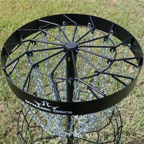 Dynamic Discs Recruit Portable Disc Golf Target (Basket) - Black