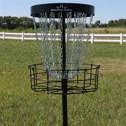 Dynamic Discs Recruit Portable Disc Golf Target (Basket) - Black