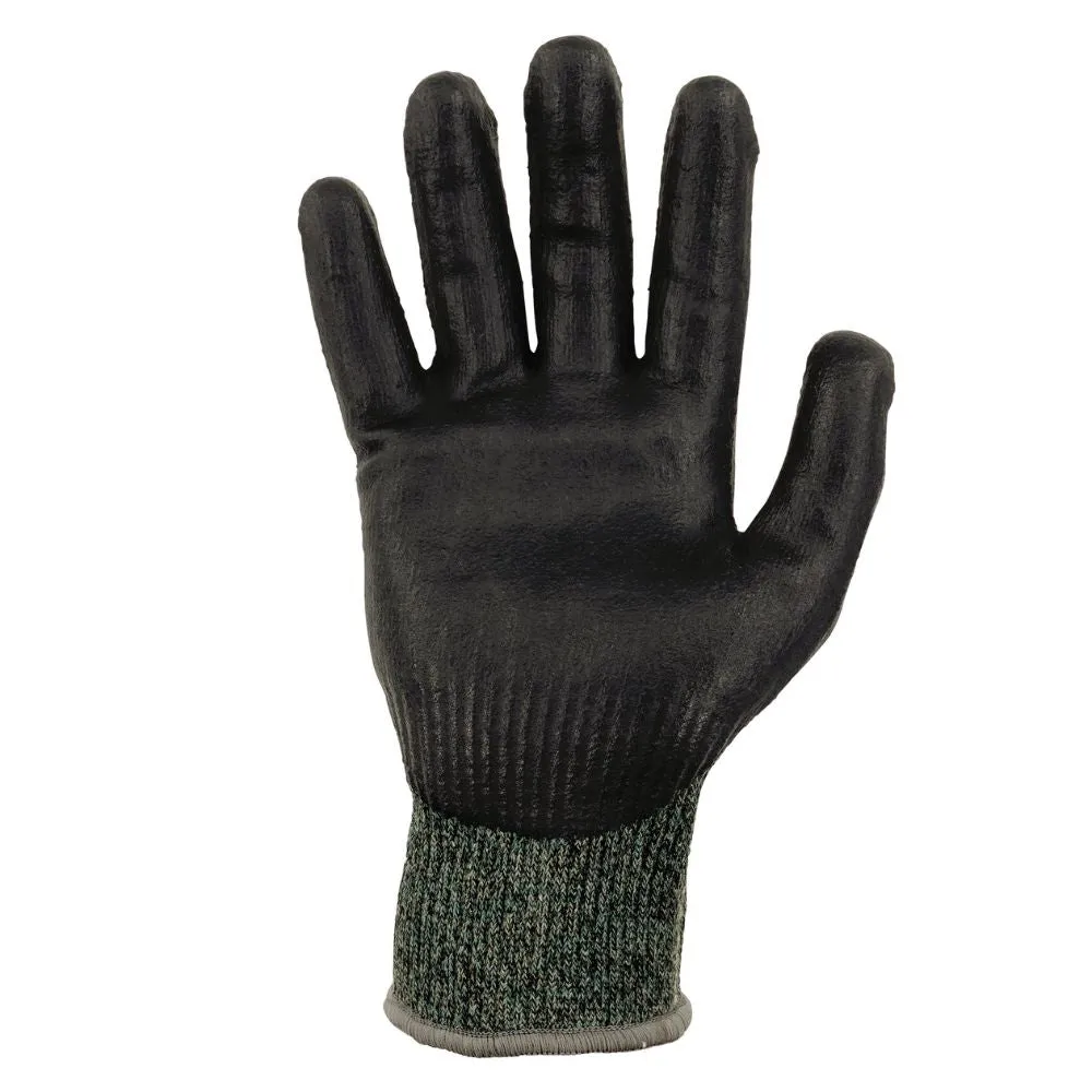 Ergodyne 18045 #7070 1-pair XL Green ANSI A7 Nitrile Coated CR Gloves