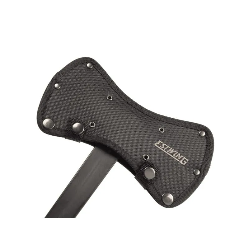 Estwing EBDBA Black Eagle Double Bit Axe Black-On-Black Matte Finish