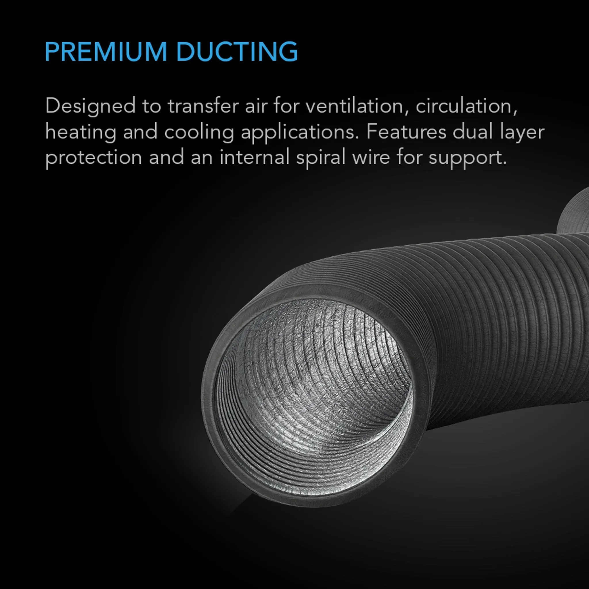 FREE AC Infinity Flexible Four-Layer Ducting, 25-Ft Long, 12-Inch ($56.99 Value)