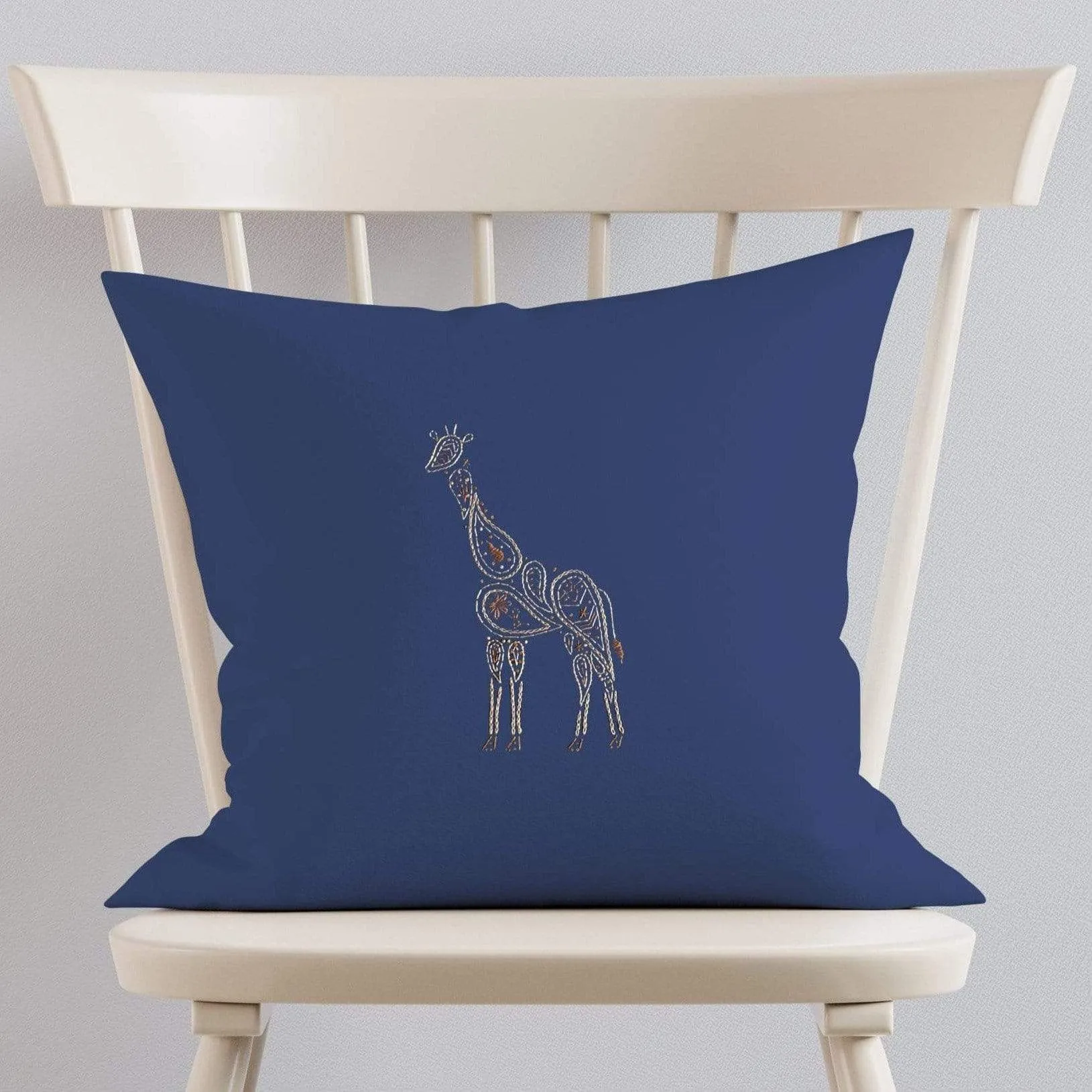 Giraffe Cushion Kit & Pattern