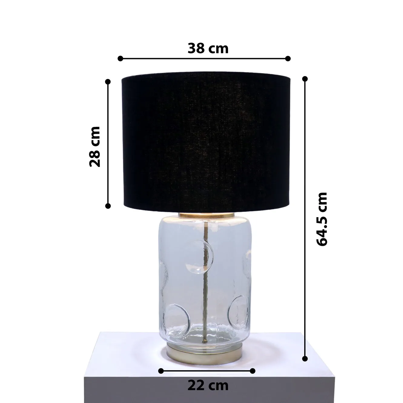 Glanz Glass Table Lamp