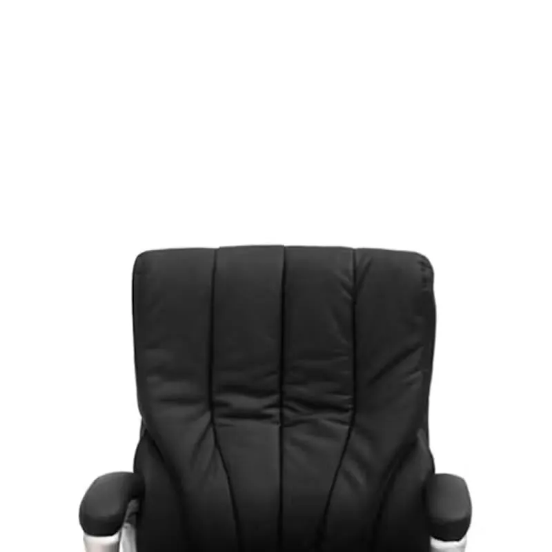 High-Back Pu Leather Tilt And Swivel Office Chair 518H Black