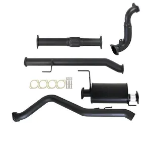 HOLDEN COLORADO RG 2.8L DURAMAX 6/2010 - 9/2016 3" TURBO BACK CARBON OFFROAD EXHAUST WITH MUFFLER NO CAT