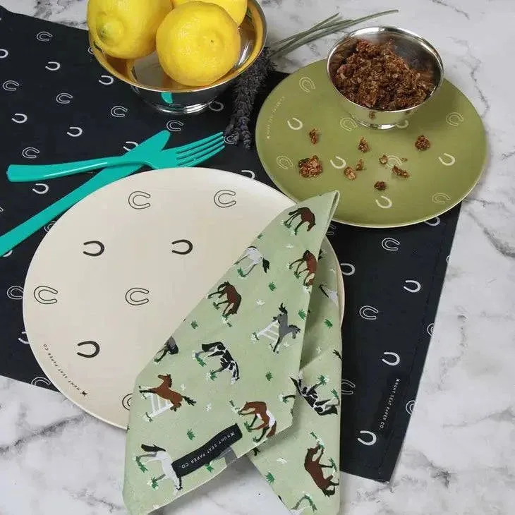 Hunt Seat Paper Co. - Lucky Side Plate - Set of Four
