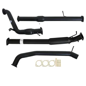 MAZDA BT-50 UP, UR 3.2L 2011 - 9/2016 3" TURBO BACK CARBON OFFROAD EXHAUST WITH HOTDOG AND CAT