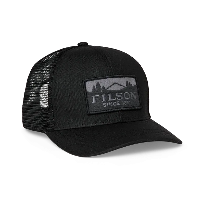 Mesh Logger Cap | Black