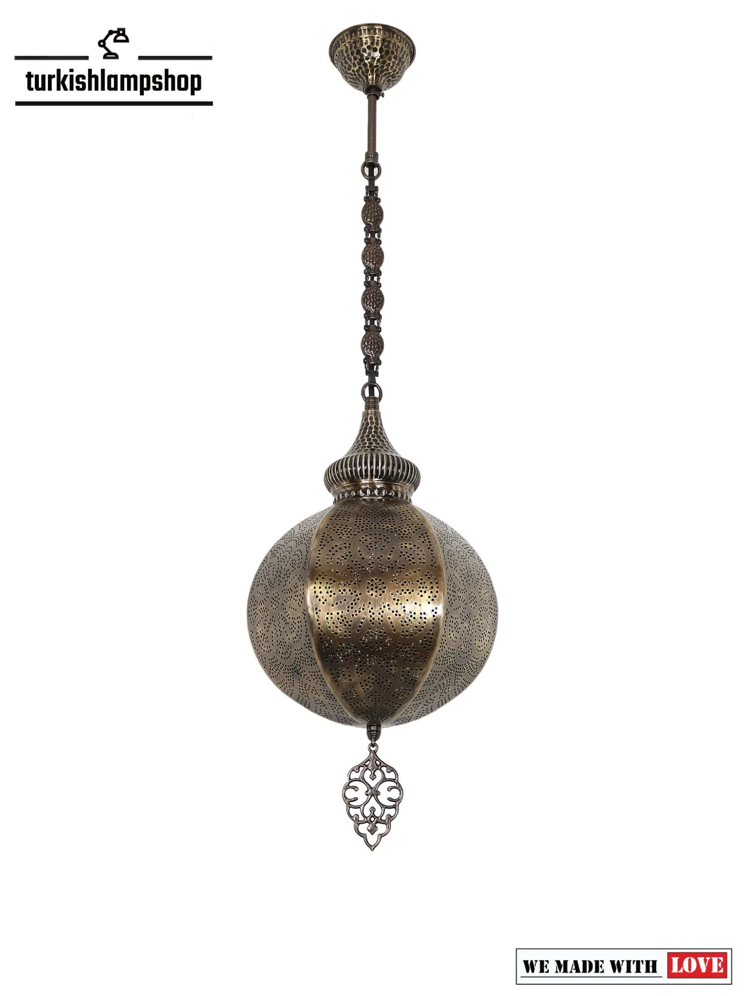 Moroccan Pendant Light Shadow Effect Hanging Lamp