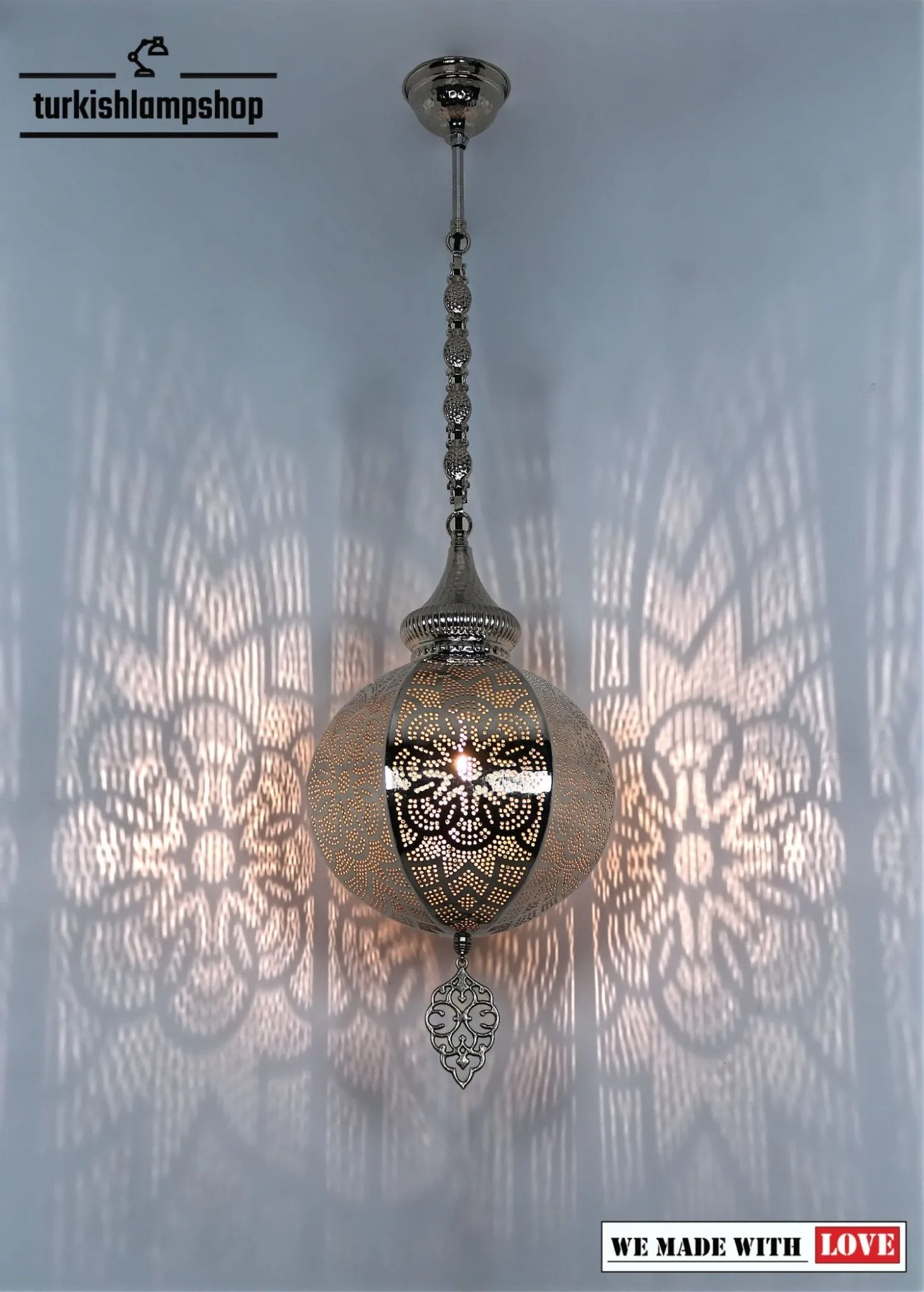 Moroccan Pendant Light Shadow Effect Hanging Lamp