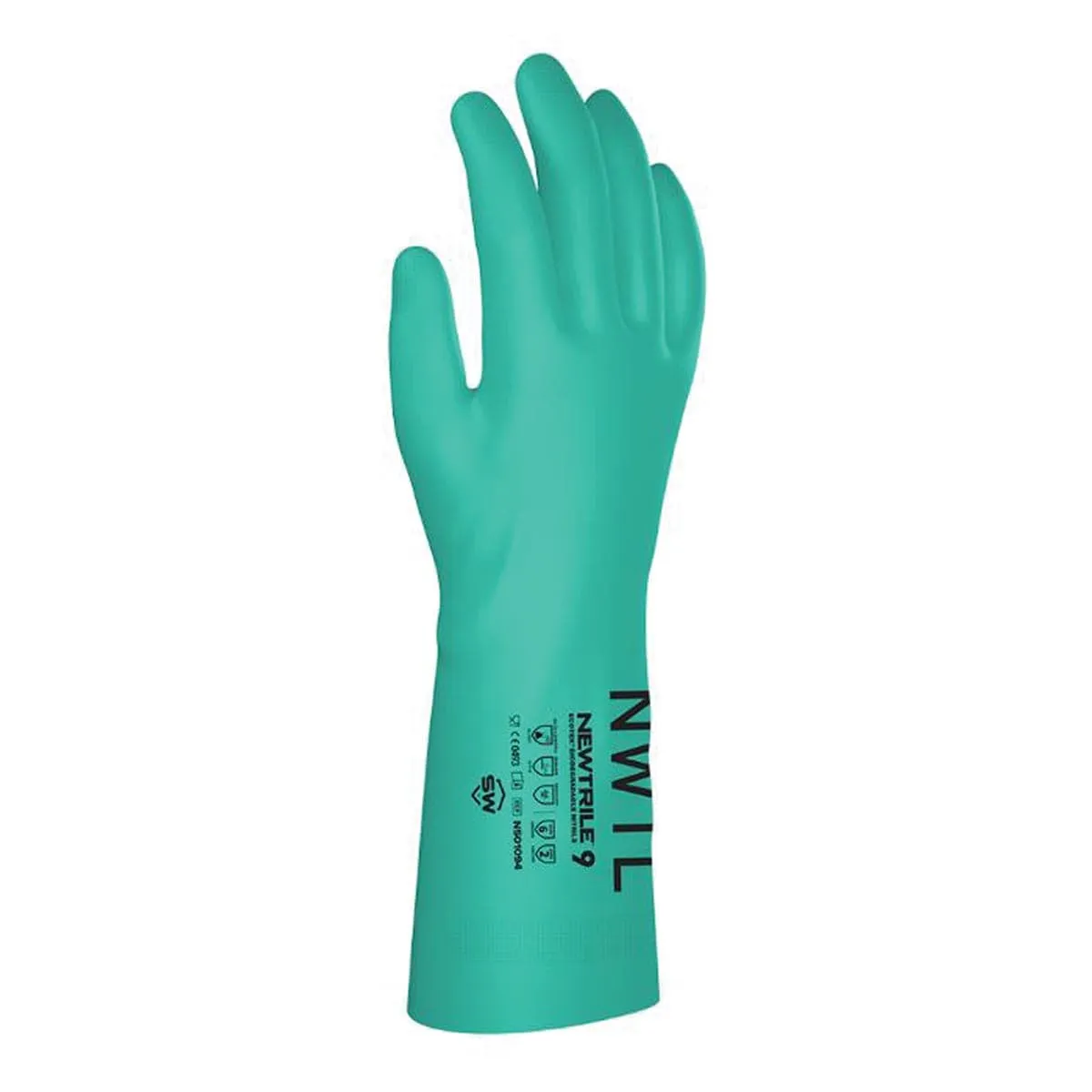 Newtrile 11-mil Chemical Resistant Unlined Nitrile Gloves