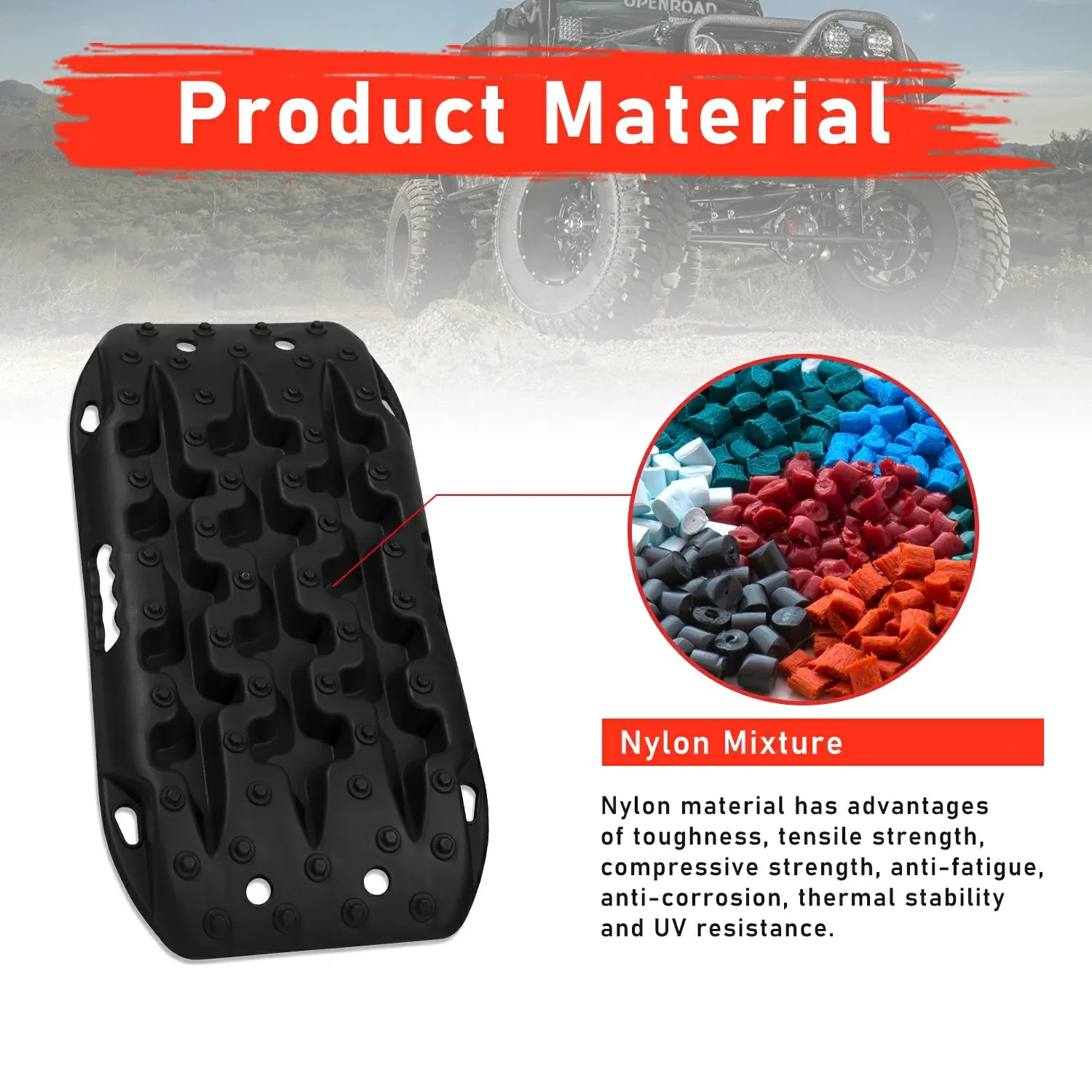 OPENROAD 5 Generation Off-road Recovery Traction Boards (2pcs)