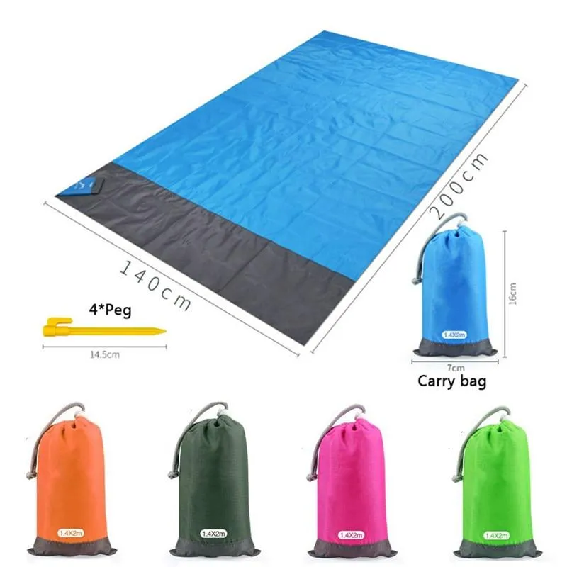 Outdoor Portable Waterproof Beach Picnic Mat Camping Ground Mat Mattress