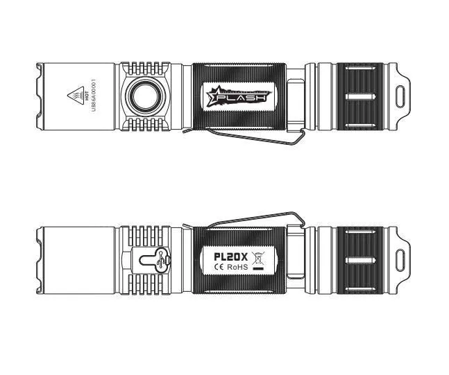 PL20X LED FLASHLIGHT