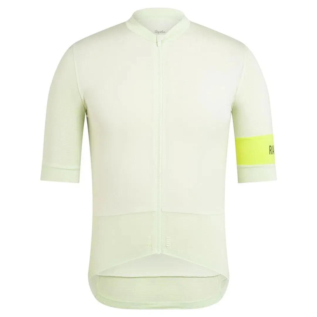 RAPHA Pro Team Jersey - LAL Light Green/Lime Green