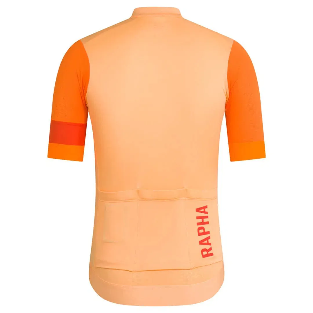 RAPHA Pro Team Training Jersey - PCO Peach/Orange