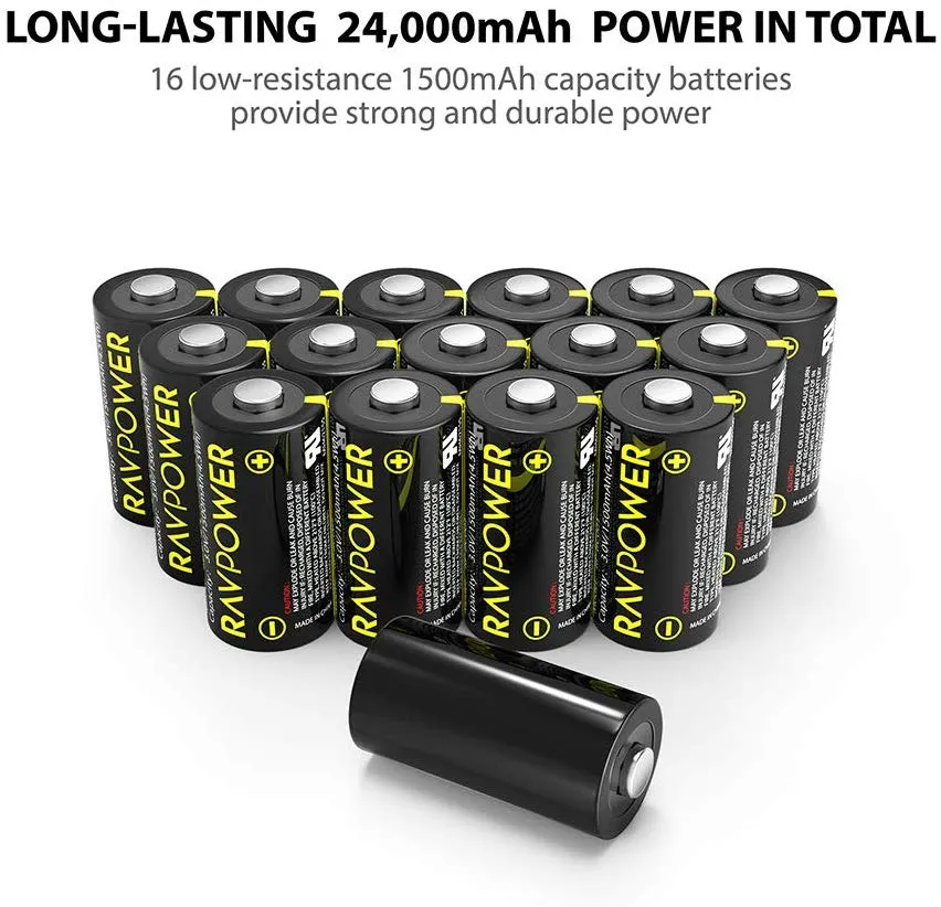 RAVPower CR123A 3V Lithium Battery