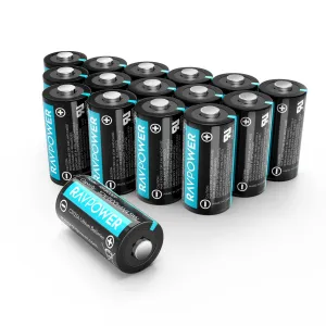 RAVPower CR123A 3V Lithium Battery