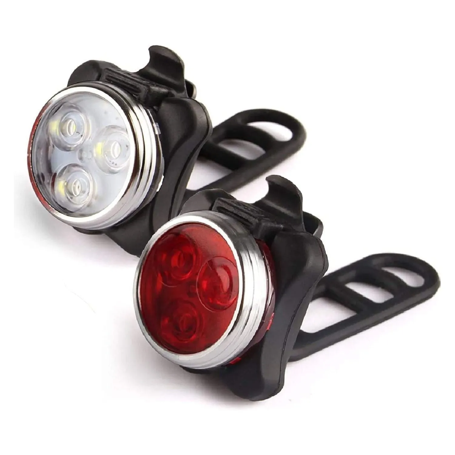 Rechargeable Clip-on Bike Light 2-Pack by Po Campo