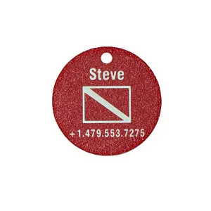 SCUBA Equipment Tag - 1.5 Inch