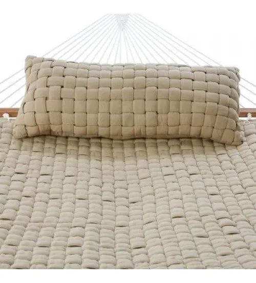 Soft Weave Deluxe Hammock Pillow - Antique Beige