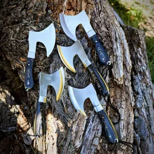 The Choppa Custom Groomsmen Hatchets - Set of 5 Meat Cleavers