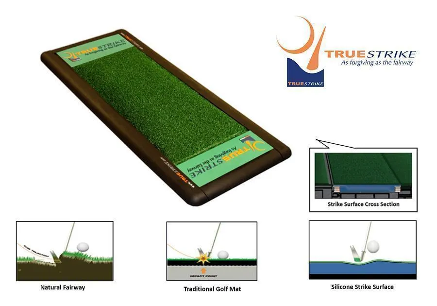 TrueStrike Golf Mat - Portable