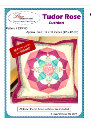 Tudor Rose Cushion Pattern