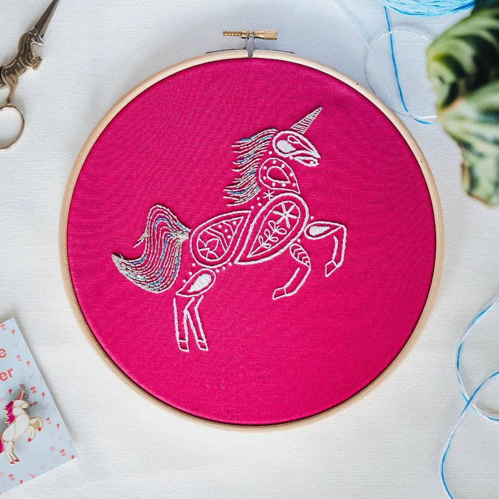 Unicorn Embroidery Kit