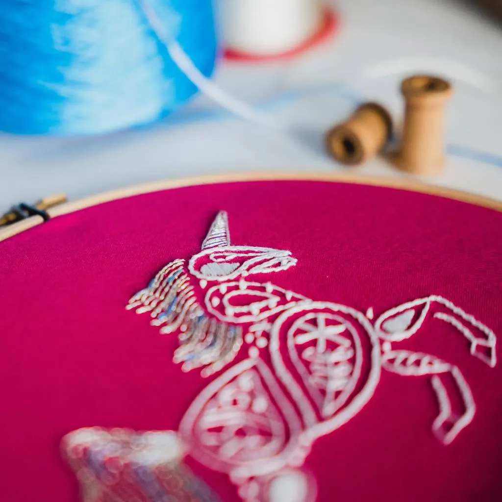 Unicorn Embroidery Kit