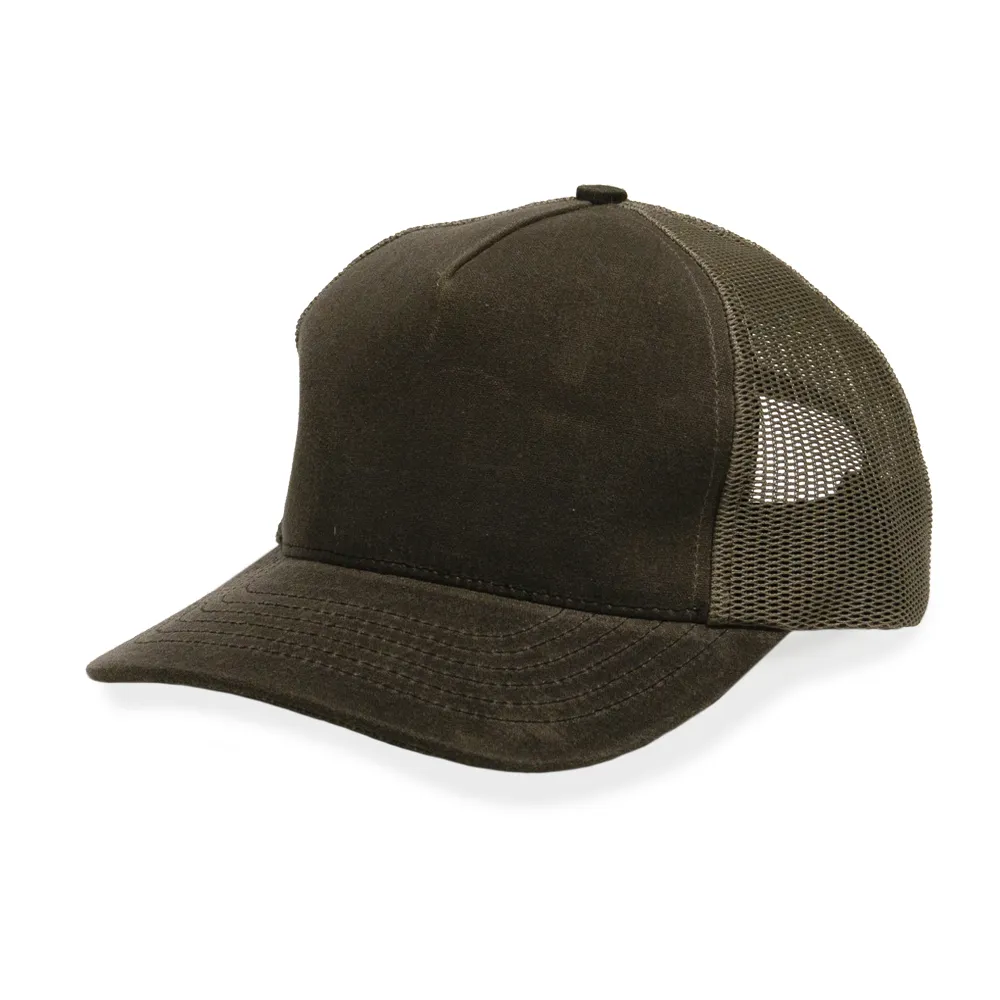 Waxed Canvas Trucker Hat